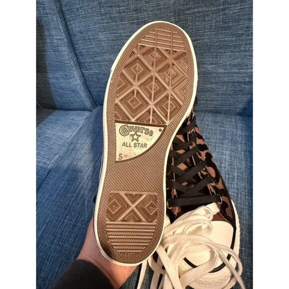 New Converse Chuck Taylor All Lift Platform Leopard Remix A12351C Sz 7 WOB/Tags - Picture 11 of 15